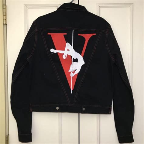 vlone jacket gold replica|goat vlone jacket.